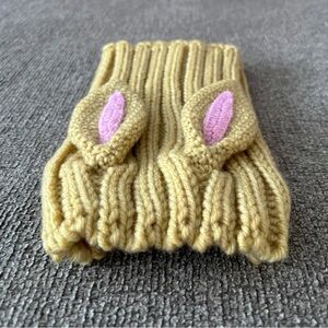 Knit Bunny Dog Costume